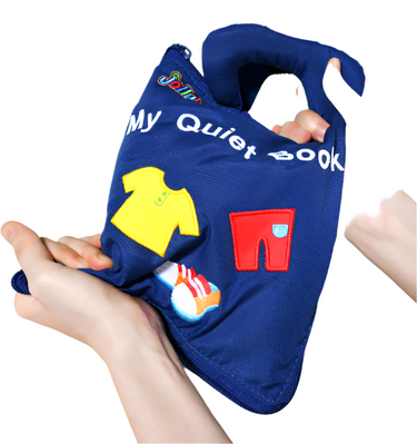 QuietPlay Boek | Interacción silenciosa - Juguete educativo para bebés y niños pequeños